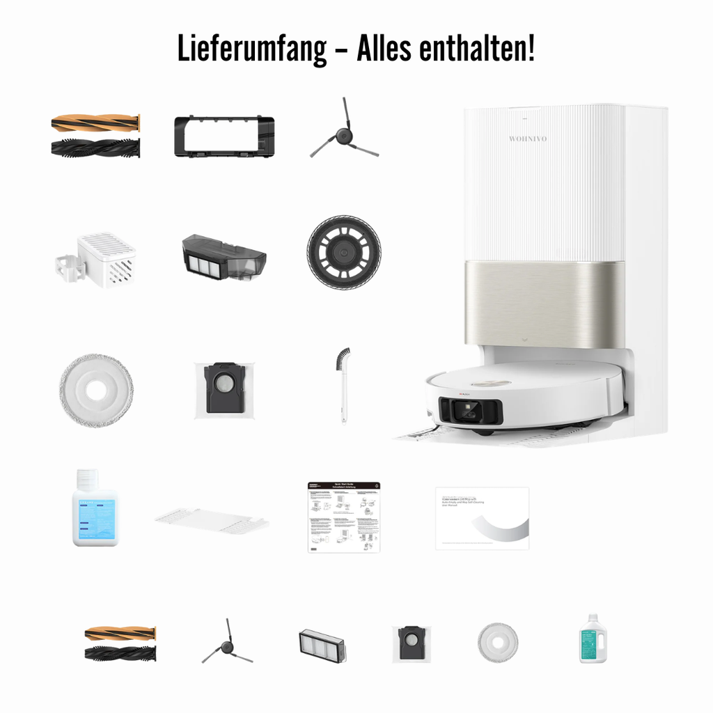 Wohnivo® Saug- & Wischroboter