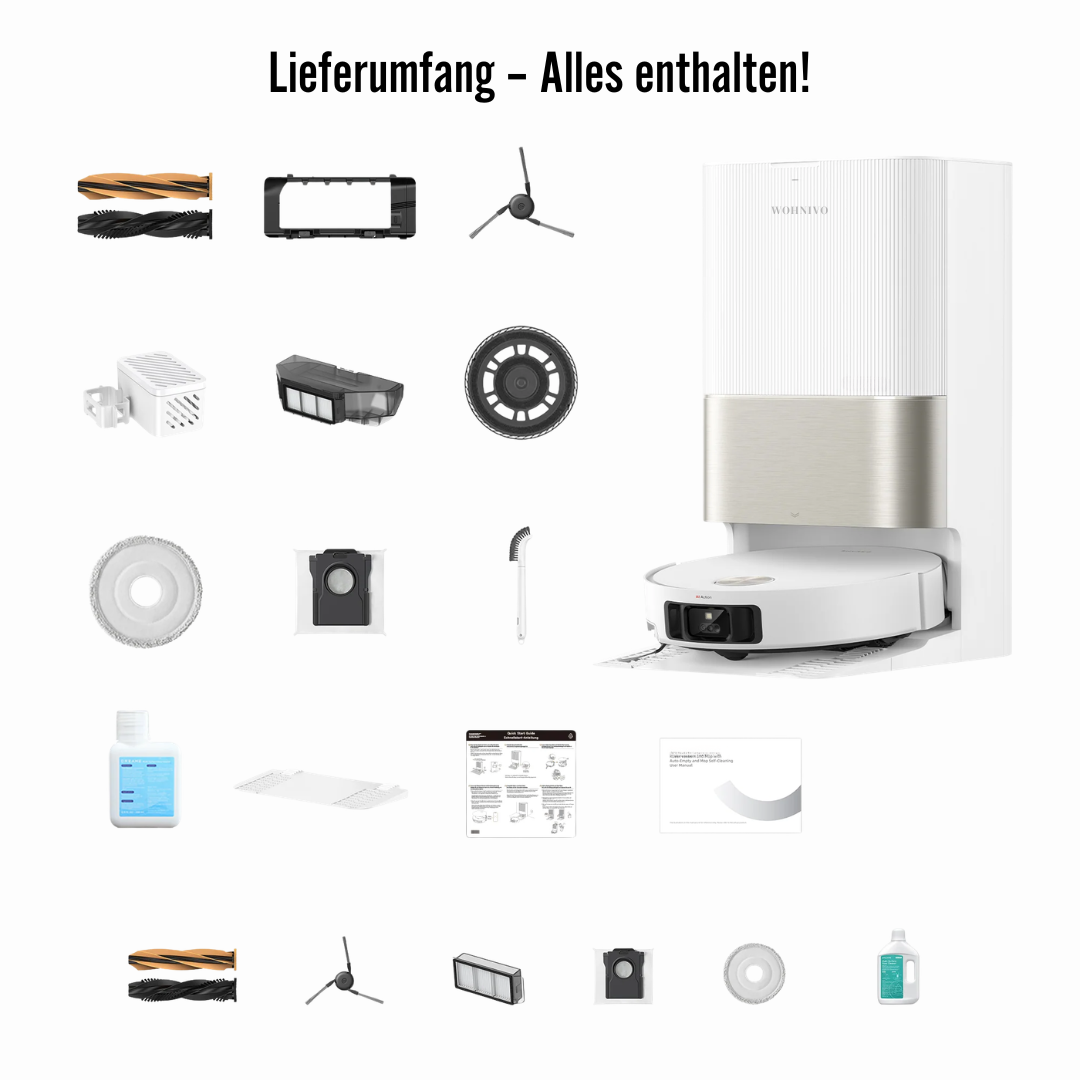 Wohnivo® Saug- & Wischroboter