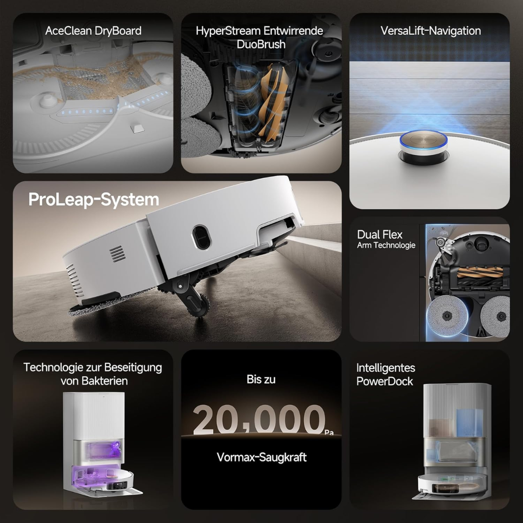 Wohnivo® Saug- & Wischroboter